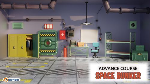 Let's Model a 3D Space Bunker Environment in Blender