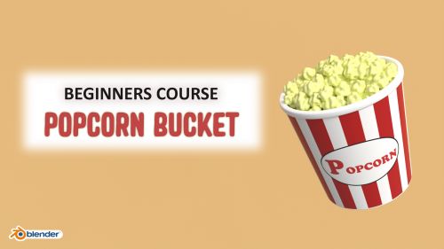 Let's Model a 3D Popcorn Bucket in Blender