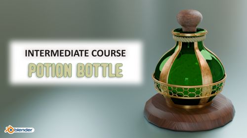 Let's Model a 3D Potion Bottle in Blender